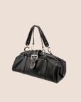 CHRISTIAN D1OR 2005 BLACK LEATHER FRAME BAG