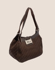 CHRISTIAN D1OR 2005 BROWN STREET CHIC D1ORISSIMO TOTE BAG