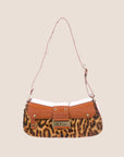 CHRISTIAN D1OR 2005 LEOPARD BROWN STREET CHIC COLUMBUS BAG