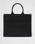 Medium leather PRD Symbole bag with topstitching