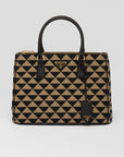 Medium PRD Symbole embroidered fabric bag
