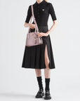 PRD Double Saffiano leather mini-bag