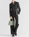 PRD Double Saffiano leather mini-bag