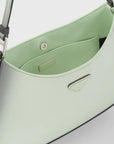 PRD Cleo brushed leather shoulder bag