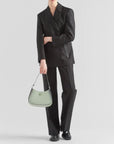 PRD Cleo brushed leather shoulder bag