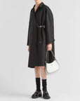 PRD Cleo brushed leather shoulder bag