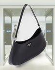 PRD Cleo brushed leather shoulder bag