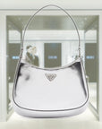 PRD Cleo brushed leather shoulder bag