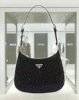 PRD Cleo satin bag with crystals