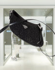PRD Cleo satin bag with crystals