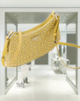 PRD Cleo satin bag with crystals