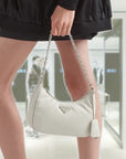 Padded nappa-leather PRD Re-Edition 2005 shoulder bag