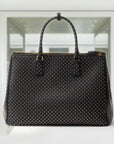 Extra-large PRD Galleria studded leather bag