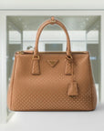 Large PRD Galleria studded leather bag