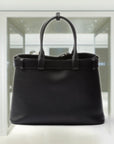 PRD Buckle large leather handbag with belt