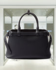 PRD Buckle small leather handbag with double belt
