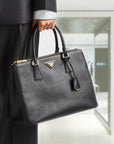 Large PRD Galleria Saffiano leather bag