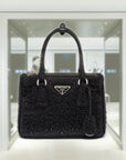 PRD Galleria satin mini-bag with crystals