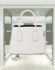 PRD Double Saffiano leather mini bag