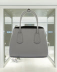 PRD Double Saffiano leather mini bag