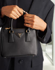 PRD Galleria Saffiano leather mini-bag