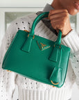 PRD Galleria Saffiano leather mini-bag