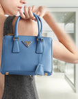 PRD Galleria Saffiano leather mini-bag