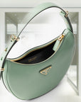 PRD Arque leather shoulder bag