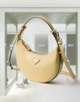 PRD Arque leather shoulder bag