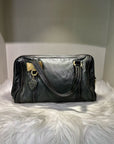 GCCI Leather Black Shoulder Bag
