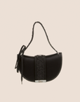 CHRISTIAN D1OR ADMIT IT BLACK SILK CORSET BAG