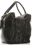BBERRY Black Leather Suitcase