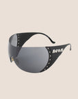 CHRISTIAN D1OR BLACK BIKE SUNGLASSES