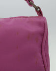 PRD Accessory Pouch Nylon Pink Auth yk11037