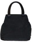 PRD Hand Bag Nylon Black Auth yk12036