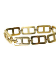 CHRISTIAN D1OR Bracelet metal Gold Auth yk12330