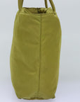 PRD Hand Bag Nylon Green Auth yk12813