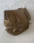 YSL Vintage Metallic Shoulder Bag