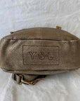 YSL Vintage Metallic Shoulder Bag