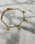 Christian D1OR CD Logo Bracelet Gold Vintage 5fgxjr