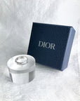 Christian D1OR CD Logo Ring Silver Vintage ntf73h