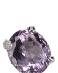 CHRISTIAN D1OR Amethyst Diamond Cocktail Ring