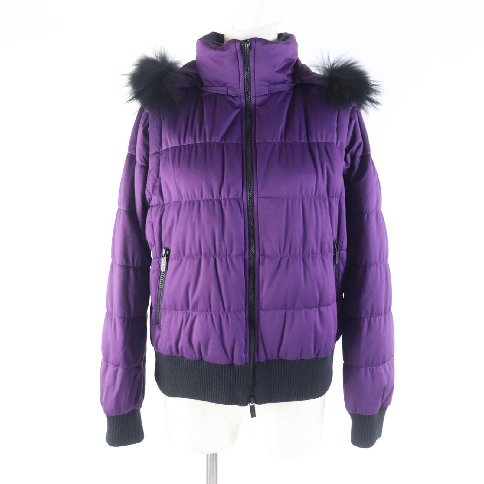 BBERRY 2way Down Jacket with Fur Trim