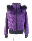 BBERRY 2way Down Jacket with Fur Trim