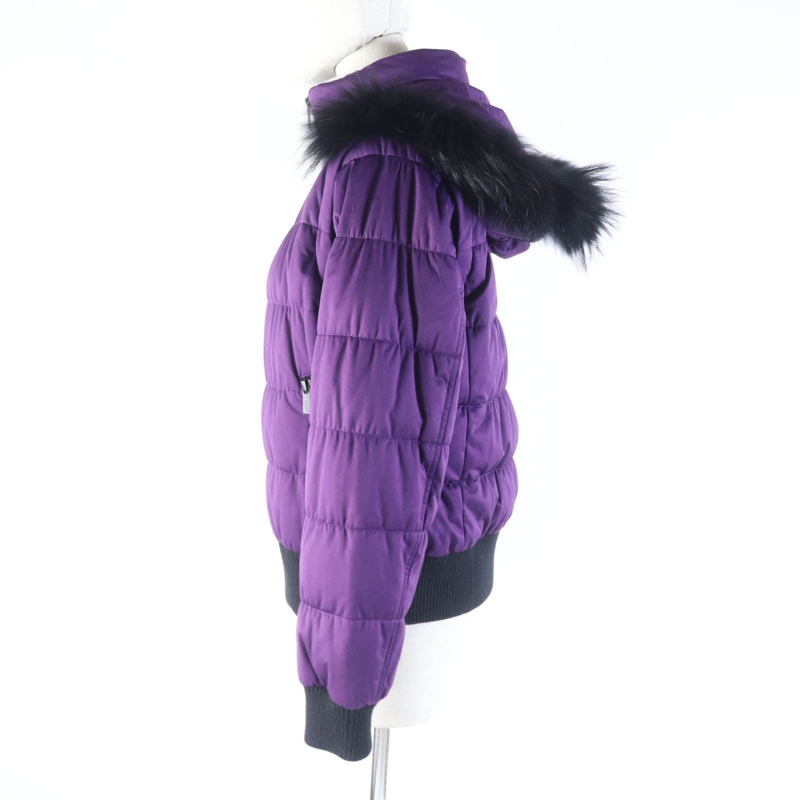 BBERRY 2way Down Jacket with Fur Trim