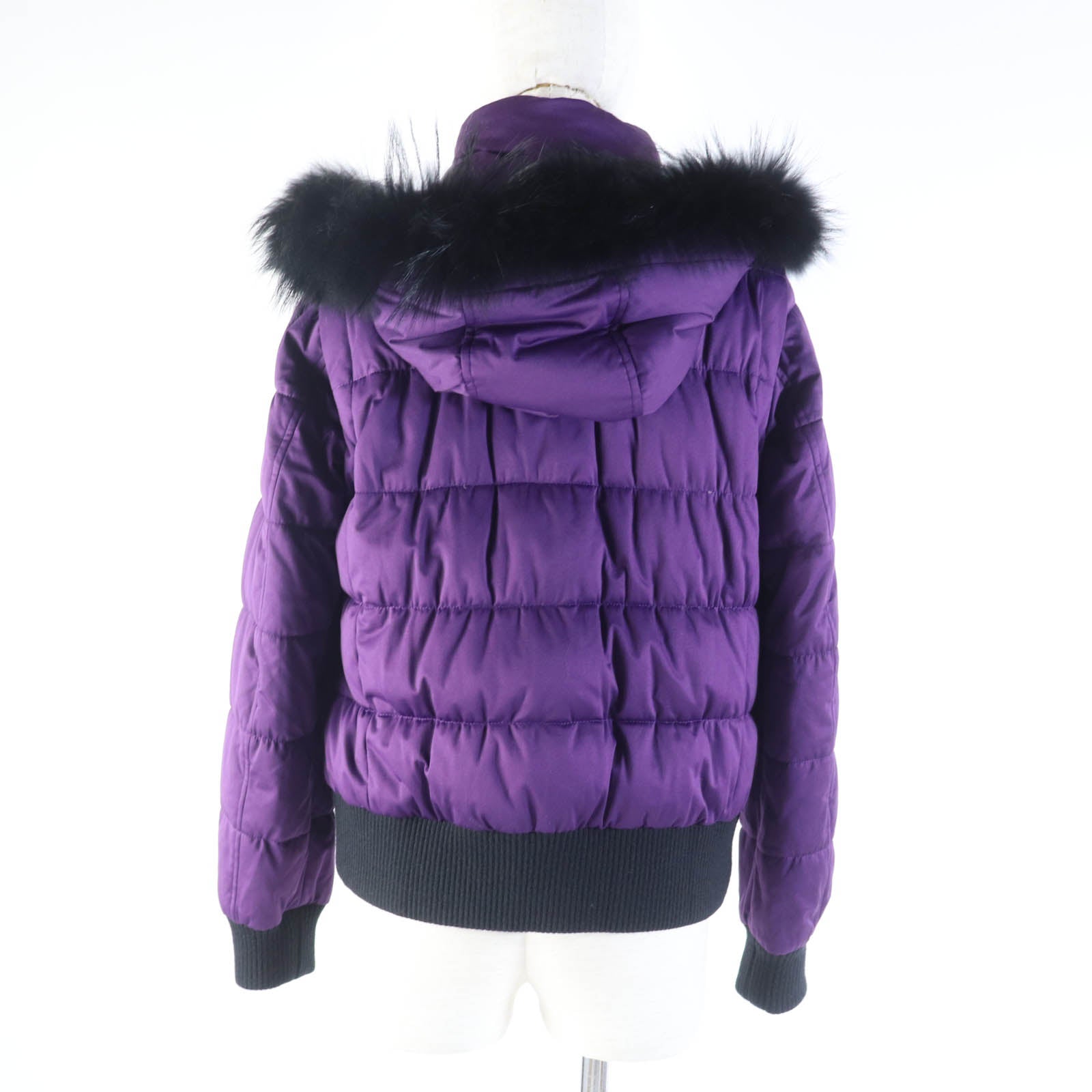 BBERRY 2way Down Jacket with Fur Trim