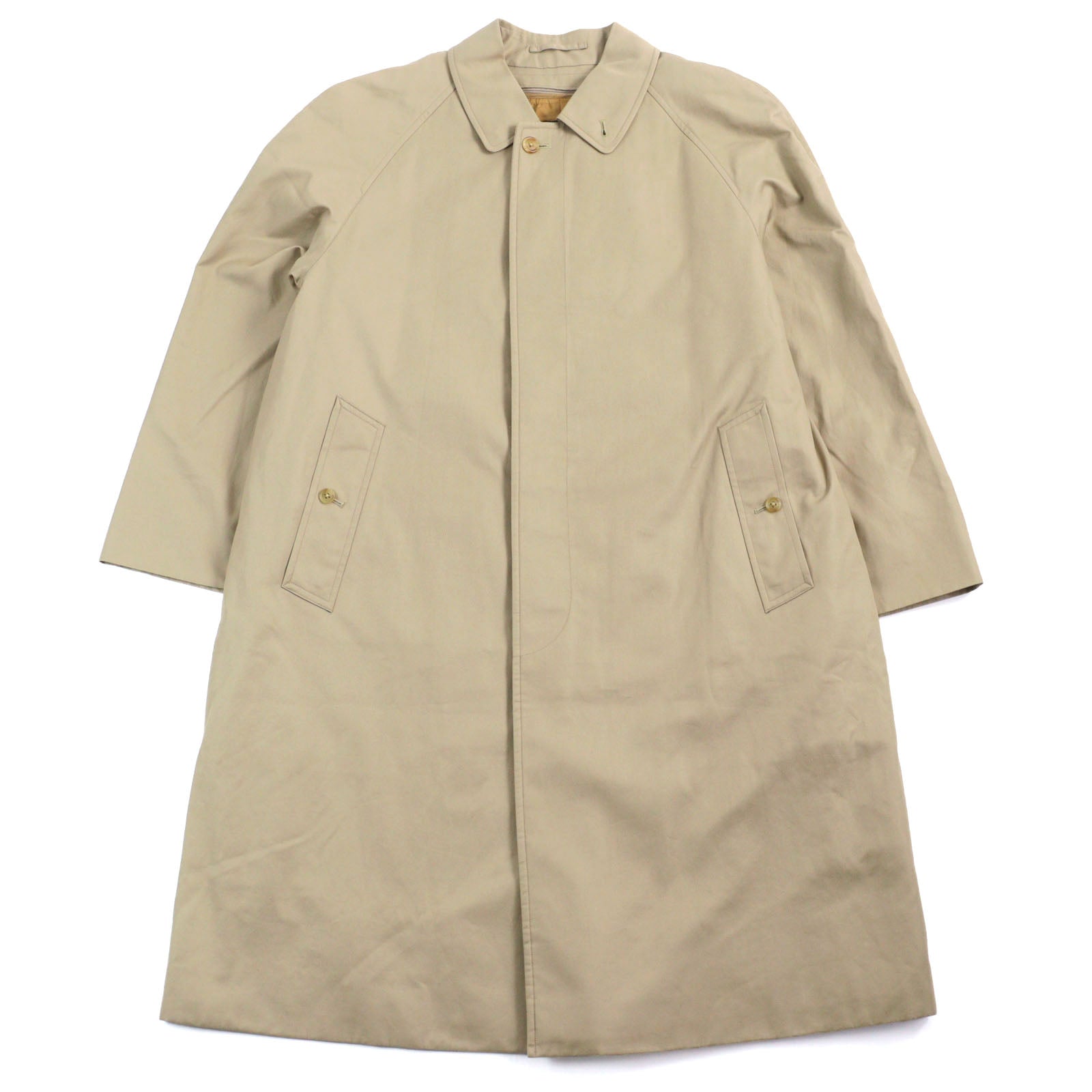 BBERRY Beige Coat, Nova Check Lining, Men's
