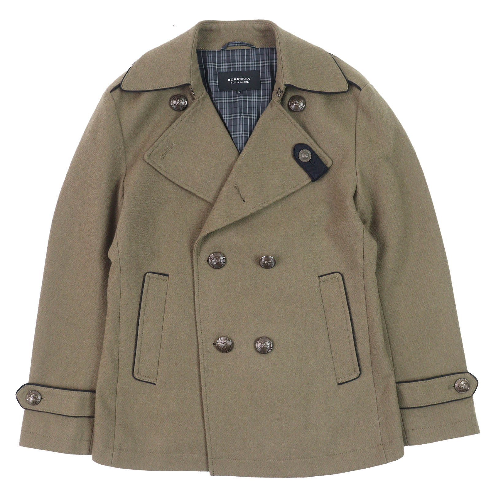 BBERRY Black Label Double breasted Wool Nylon Jacket