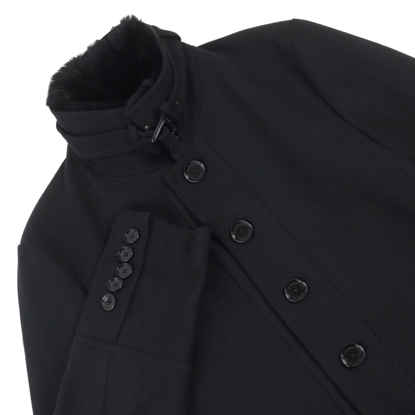 BBERRY Black Label Rabbit fur coat