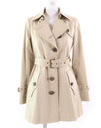 BBERRY Blue Label Trench Coat Cotton Trench Coat